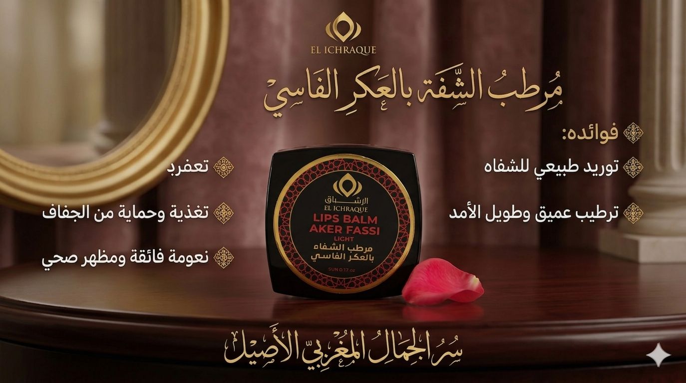Argan Oil Lip-Balm with Aker Fassi 5gm