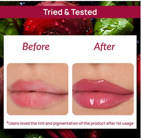 مرطب الشفاه الطبي Good Vibes Beetroot Plumping Lip Balm.