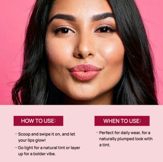 مرطب الشفاه الطبي Good Vibes Beetroot Plumping Lip Balm.