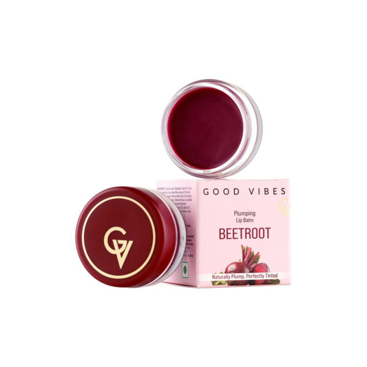 مرطب الشفاه الطبي Good Vibes Beetroot Plumping Lip Balm.