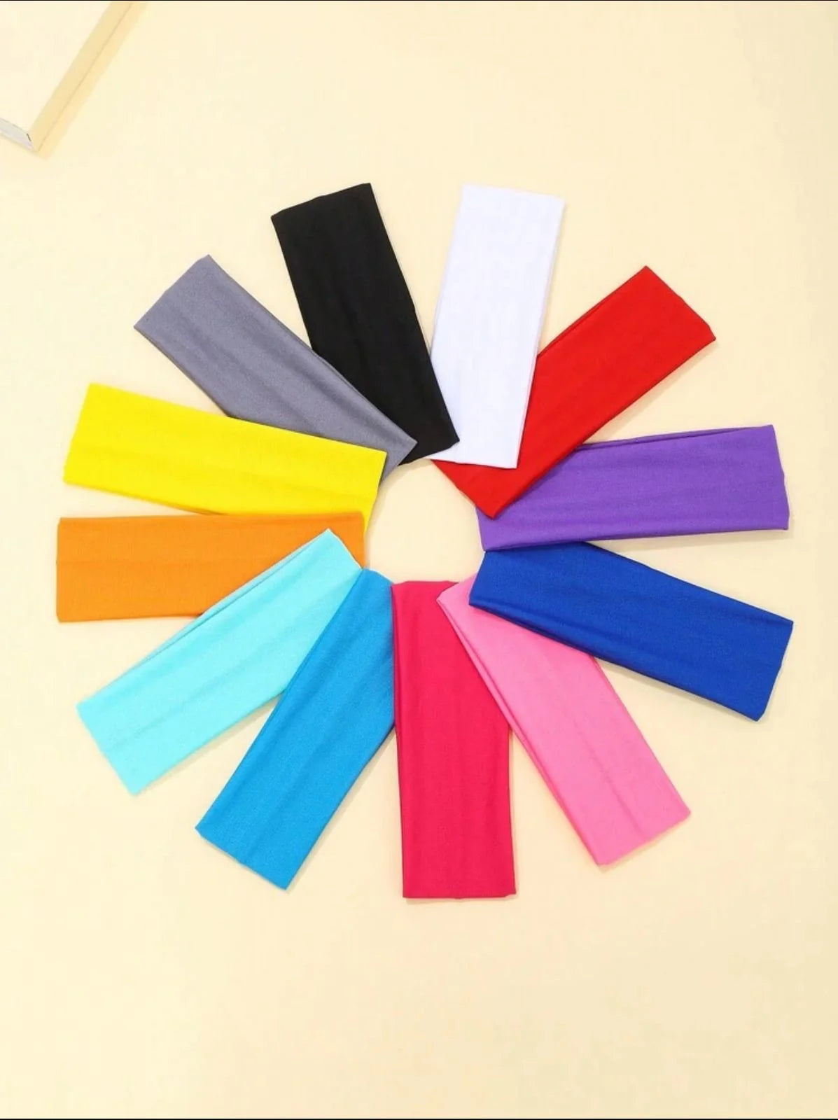 رباط/عصابة رأس قماشية للعناية بالبشرة والمكياج (Skincare Headband)